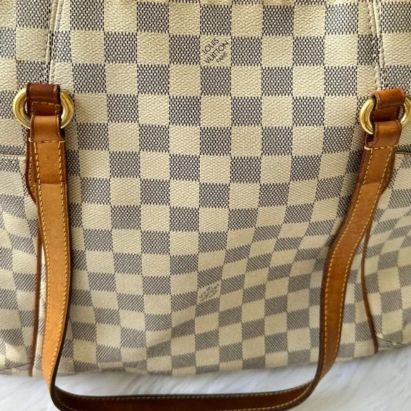 Louis Vuitton Damier Azur totally MM tote bag - Picture 7 of 14